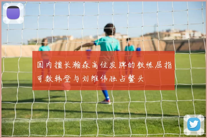 国内擅长瀚森高位发牌的教练屈指可数韩登与刘维伟独占鳌头