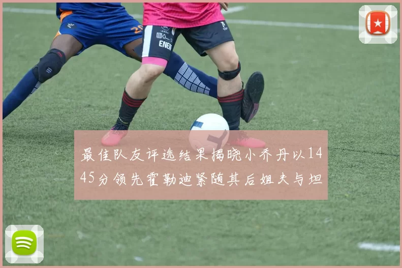 最佳队友评选结果揭晓小乔丹以1445分领先霍勒迪紧随其后姐夫与坦普尔并列第34位